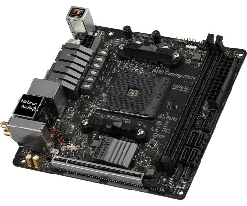 Материнская плата ASRock B450 Gaming-ITX/AC Socket AM4